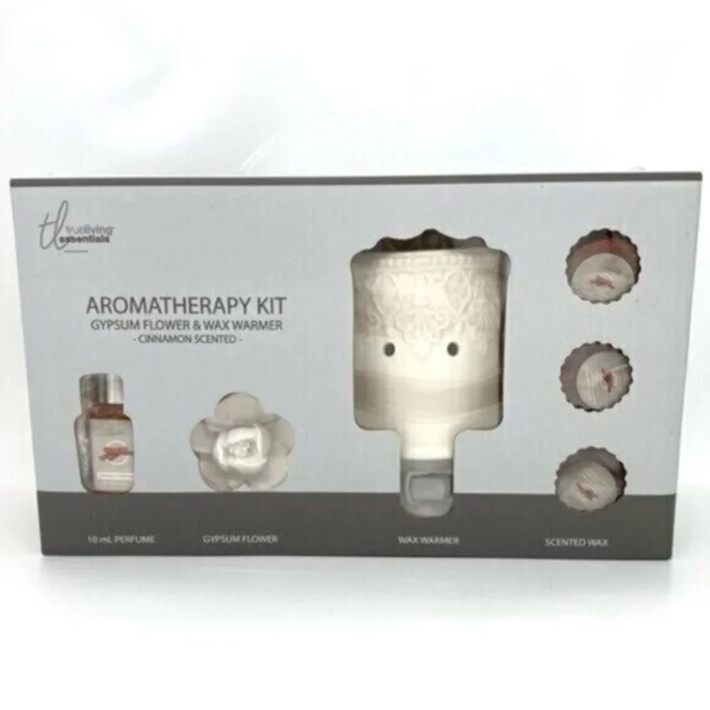 Aromatherapy Kit & Wax Warmer Gift Set New